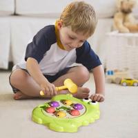 Juguete Educativo Montessori Para Niños Juego De Apretar Y Golpear Whack-a-mole Tablero De Puzzle Para Desarrollo Infantil Regalo De Cumpleaños Para Bebés De 18 Meses En Adelante - details 2