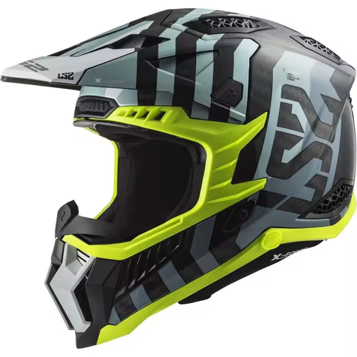Casco moto LS2 off road MX70 C FORCE BARRIER SKY BLUE  TALLA L 22.05 - 1