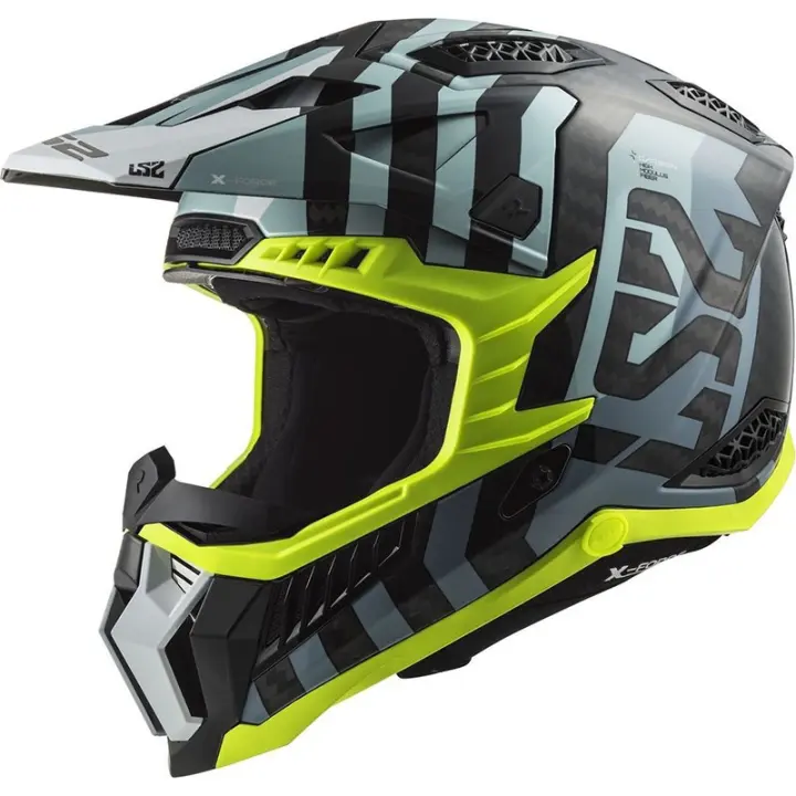 Casco moto LS2 off road MX70 C FORCE BARRIER SKY BLUE  TALLA L 22.05 - 1