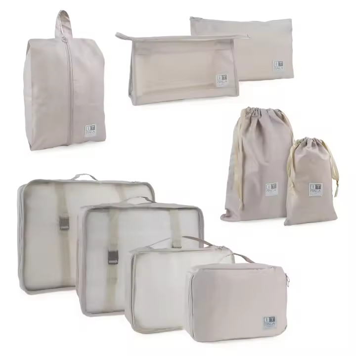 Itaca - Itaca Bolsas Organizadoras De Viaje (9 Piezas), Organizador De Viaje: Máxima Eficiencia Con Organizador Equipaje , Bolsa Organizadora Viaje , Organizador Mochila Viaje - 1