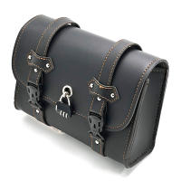 Bolsa De Sillín Para Motocicleta Con Cerradura De Contraseña Gran Capacidad Para Harley Sportster XL 883 1200 Honda Yamaha Suzuki - details 9