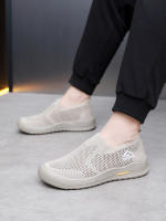 Zapatos Casuales Para Hombre Verano Malla Transpirable Cómodos Y Suaves Suela Duradera Zapatillas De Caminar Tamaño True Fit - details 8