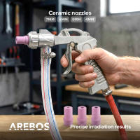 AREBOS Cabina de chorro de arena Unidad de arenado Sandstrahler 90 Liter - details 10