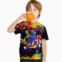 Camiseta De Verano Para Niños Con Estampado 3D De Amigos Arcoíris Moda Ropa Infantil Cómoda Impermeable Transpirable Para Primavera Otoño Invierno Unisex - details 2