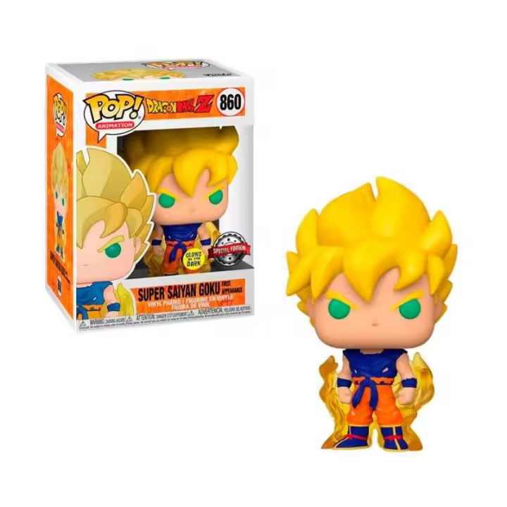 Funko-Pop! Vinyl (Exc) Dragon Ball - DBZ S8- SS Goku(GW) - 1