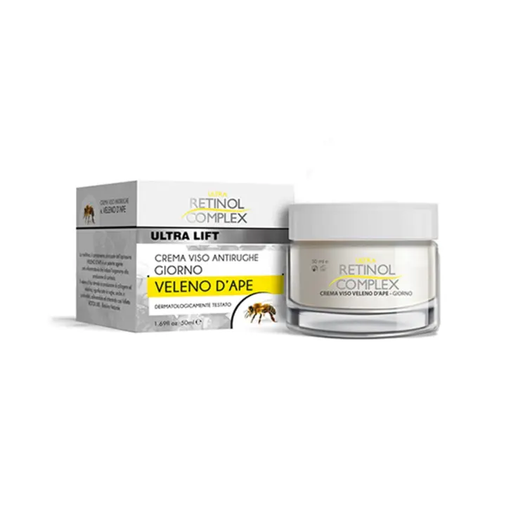 Antiarrugas faciales Ultra Lift Retinol Complex Veneno de Abeja para un efecto lifting facial natural - 1