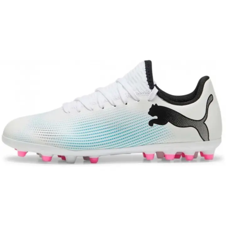 Botas de Futbol Puma Future 7 Play Mg para hombre en color blanco - 1