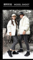 Zapatos De Camuflaje Unisex Para Invierno Impermeables Con Lining De Piel Algodón Caliente Para Senderismo Y Caminar En La Naturaleza - details 1