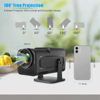 Proyector LYNCAST HY320 HD 4K Android 11 Dual WiFi6 BT5.0 390ANSI Native 1080P Para Cine Al Aire Libre Y Hogar Mini Proyector Mejorado HY300 - details 10