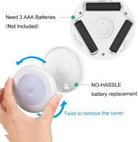 Lámpara Nocturna LED Con Sensor De Movimiento PIR Luz De Armario Inalámbrica Y Batería Para Dormitorio Y Closet Iluminación De Mesa Para Cama - details 3