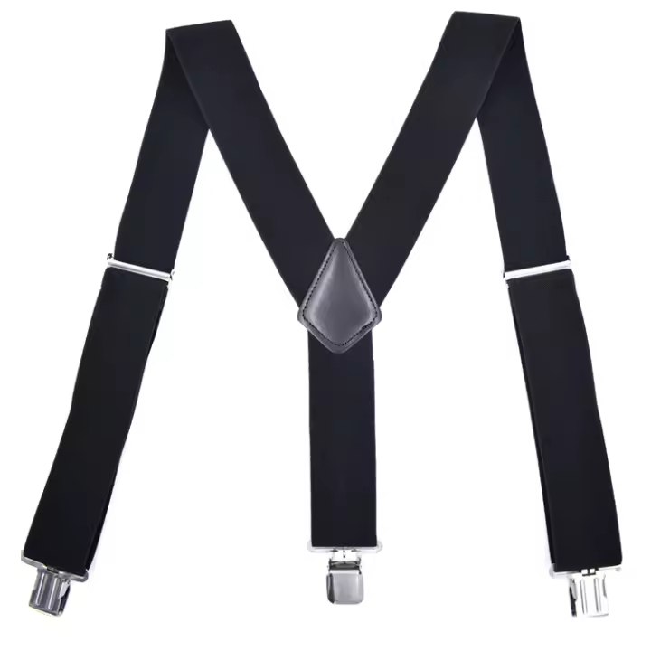 Tirantes Elástico Hombre,Tirantes para Pantalones Ajustables, With Cierres Resistentes y Ajustes,Tirantes - 1