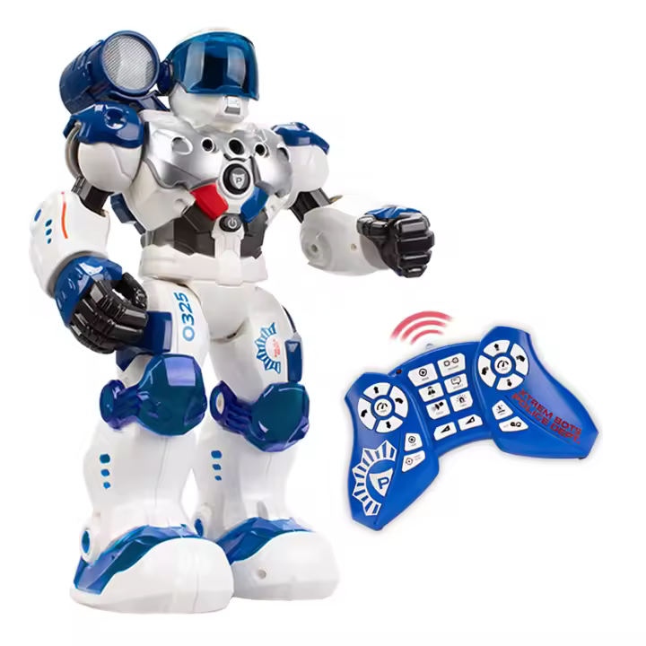 Xtrem Bots Robots Patrol - Robot Juguete Policia | Robot Niños De 5 6 7 8 Años | Robot Inteligente | Juguetes Niños 5 Años O Más | Robot Teledirigido - 1