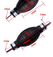 Bomba De Mano Para Combustible De Goma Y Aluminio Para Coche Barco Marina Fuera De Borda Transferencia De Aceite De Diesel Y Gasolina Disponibles En Tamaños 6mm/8mm/10mm/12mm - details 5