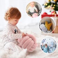 Cojín De Terciopelo Decorativo Con Nudo Para Silla Sofa Cama Estilo Navideño Adecuado Para Adultos Muebles De Hogar - details 6