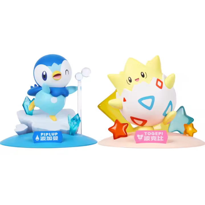 Figura De Acción Pokemon Anime Alta Calidad Porkby Piplup Muñecos Funism Colección De Modelos Ornamentos Juguete Para Niños Regalo De Cumpleaños - 1