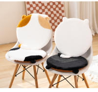 Cojín Redondo De Látex De Dibujos Animados Para Gatos Amorosos Para Oficina Y Dormitorio Cojín Para Silla De Oficina De Terciopelo Con Relleno De Algodón Y Espuma De Memoria - details 4