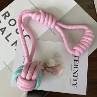 Juguete Para Perros 6PCS Algodón Masticable Con Bola Juguete De Mordedor Durable Para Juegos De Tirar Y Buscar Bonecos Juguetes Para Limpieza De Dientes Al Aire Libre - details 3