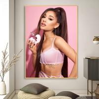Póster De Música Arte Ariana Grande Estilo Retro Impresión En Papel Resistente Al Agua Decoración De Pared Para Sala De Estar Bar - details 16
