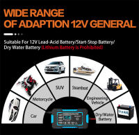 Cargador De Batería De Coche Inteligente EAFC 12V 6A Con Pantalla LCD Reparación De Pulso Automático Mantenimiento Para Baterías De Agua Y Ácido Lead-Acid - details 3