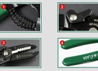 LAOA Aretes Para Desenredar Alambre De 7 Pulgadas Herramientas Multifuncionales Para Electricistas Portátiles De Acero Rolado Frío - details 5