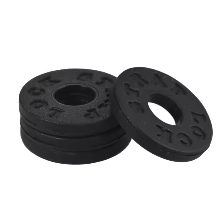 Cierre De Correa Para Guitarra 4pcs Bloques De Cerradura Para Guitarra Bajo Material De Goma Piezas De Guitarra Accesorios - 1