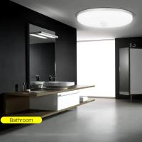 Lámpara De Techo Con Sensor De Movimiento PIR 15w 20w 30w 40w Luz Moderna Para Pasillo Garage Escalera Balcón 220V ABS Aluminio PC Ultra Delgada LED SMD2835 - details 13