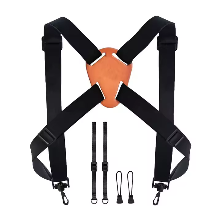 Correa De Hombre Universal Para Prismáticos En Forma De X Correa De Hombre Doble Para Cámara Ajustable Correa De Pecho Para Cámara - 1