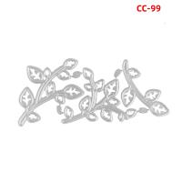 Cortadores De Metal En Forma De Ramas De Rosas Y Hojas Para Scrapbooking Y Álbumes De Fotos Herramienta De Corte De Carbono Para Papel Y Cartón - details 47