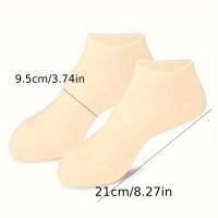 2 PCS Calcetines De Silicona Para Mujer Calzado De Hidratación Para Pies Secos Y Con Callos Cuidado De Los Pies Con Gel Suave - details 3