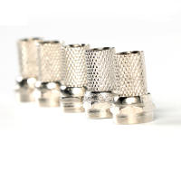 50PCS Conjunto De Conectores De Coaxial RG6 Tipo F De Alta Calidad Terminales De Cable De Señal RF/AV Para Hogar DIY - details 3
