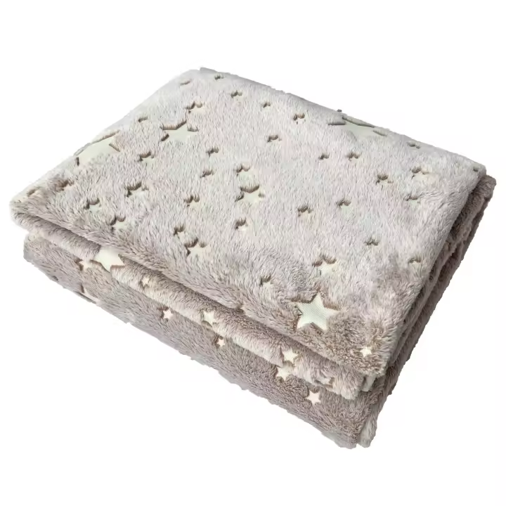 Manta Beige Glow 160x220 cm - 1