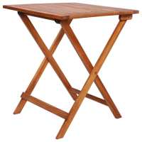 vidaXL Mesa y sillas bistró plegables 3 pzas madera maciza de acacia - details 3