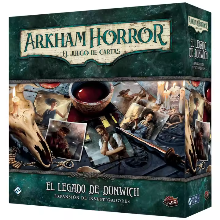 Asmodee - Arkham Horror LCG: El legado de Dunwich exp. investigadores - 1