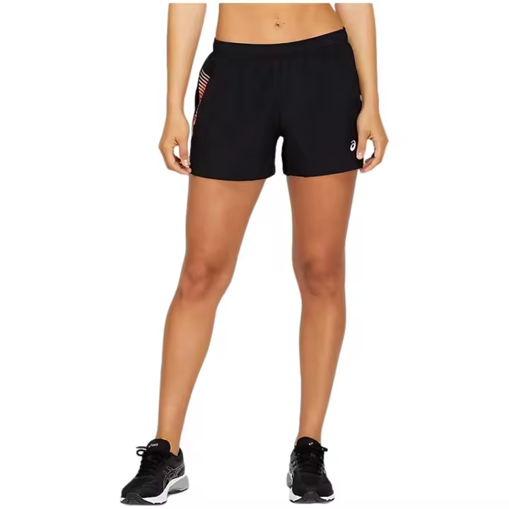 Pantalon Corto Asics Icon 4In Short para mujer en color negro - 1