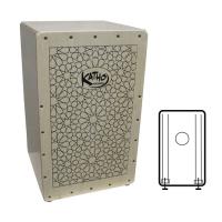 Cajón Flamenco Profesional Alhambra Natural Katho Percusión - Sonido Potente y Acabado Artesanal - details 0