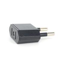 Adaptador De Viaje American China a EU Euro 2 Pines Conector US a EU Tipo C Para Electrónica Europea Convertidor AC Fuente De Alimentación - details 2