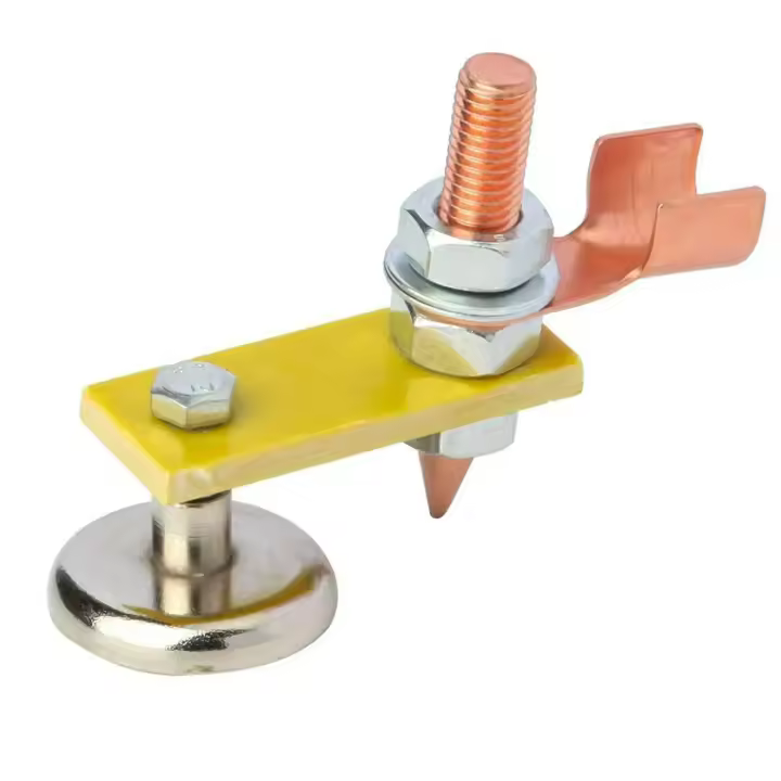 Soporte De Soldadura Magnético Grande Con Alta Succión Y Magnitud De Atracción Fuerte Soporte De Soldadura Y Terreno - 1