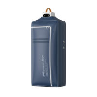 Secadora de ropa portátil, 800 W, minisecadora eléctrica con bolsa de lavandería, temporizador de 4H, secadora con calefacción para el hogar, lavandería, viajes, enchufe de la UE (gris) - details 4