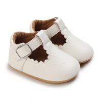 Zapatos Para Bebé Recién Nacidos Niñas Clásicos Corazón De Goma Antideslizante PU Vestido Primera Caminadora Zapatos De Cuna - details 22