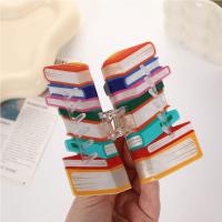 Clips Para El Cabello De Libro Para Mujeres Accesorios De Pelo Divertidos Para Maestras Clips Para El Cabello Delgado Estilo Geométrico Moda Casual - details 15