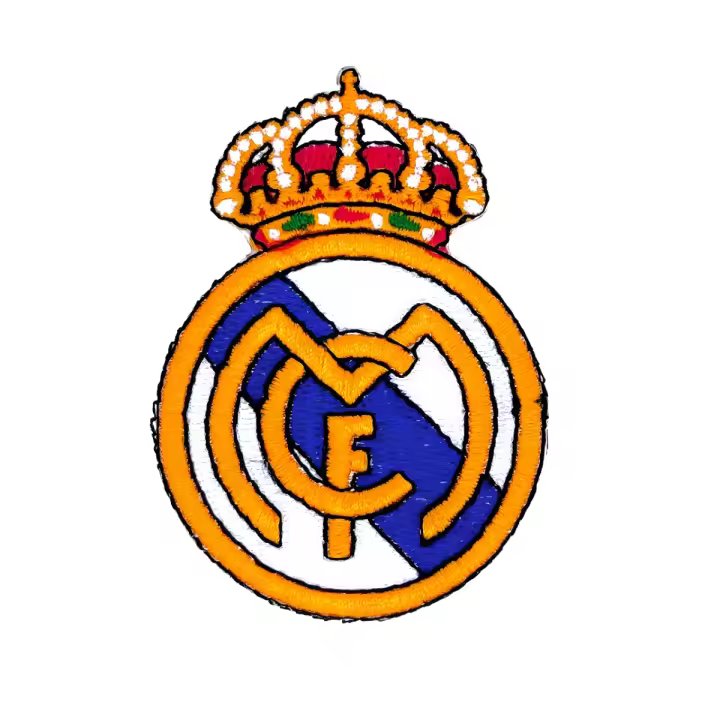 Gemelolandia | Parche Termoadhesivo Real Madrid 6,5x4,8cm - 1