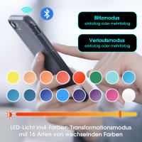 Mueble TV, Mueble Bajo with Textura Tallada, Mueble TV with tira de Luz LED y Puerta de Cristal Templado - details 4