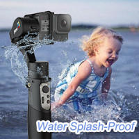 Hohem iSteadyPro 3 Estabilizador de cardán de Mano a Prueba de Salpicaduras de 3 Ejes Estabilizador para GoPro Hero 8, Gimbal para Gopro Cámaras Compatible con Go Pro Hero 8 7/6/5/4,dji Osmo Action,Insta360 One R, RX0, SJCAM, YI-CAM, Control WiFi - details 15