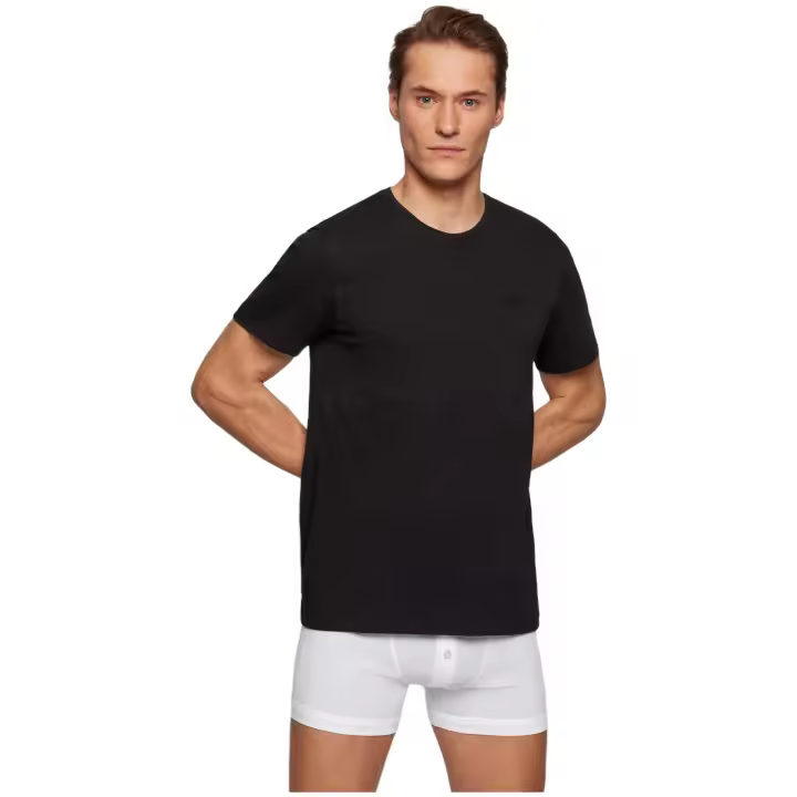 Camiseta de Manga Corta Hugo Boss T-Shirt para hombre en color negro - 1
