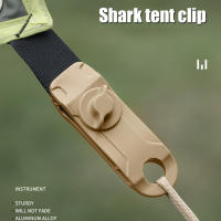 10pcs Clips De Shark Para Tienda De Campaña Resistente Al Viento Reutilizable Accesorio De Tensión Para Sombra Y Canopy - details 6