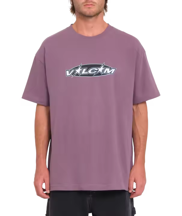 Camiseta de manga corta Volcom Ovstone - Vintage Violet - 1