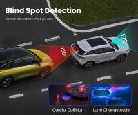 Cámara De Espejo Para Coche QOZ 4K WIFI Con ADAS Y BSD Soporte GPS Externo Visión Nocturna Monitorización 24H Parkings - details 3