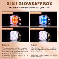 Alarma De Defensa Personal Elecpow 130dB Con Llavero Y 4 Modos De Luz LED Recargable Por Tipo-C Para Mujeres - details 2