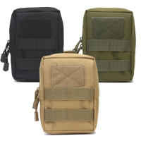 Bolsa Táctica Multifuncional Para Exteriores Con Sistema Molle Bolsa De Cinturón Para Móvil Accesorios De Caza Material De Nylon - details 10