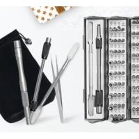 Set de destornilladores de precisión 128 en 1, kit de destornillador magnético con eje flexible, kit de herramientas de reparación magnética profesional para ordenador, portátil, consola de juegos, regalo de herramientas para hombres - details 6